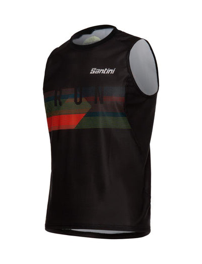 Santini RUN Racing Singlet Erkek Koşu Tişörtü 9C63GLLRUN