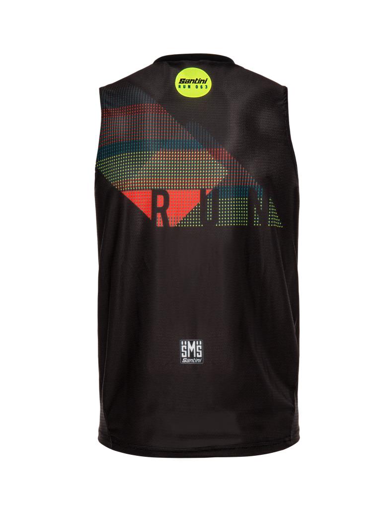Santini RUN Racing Singlet Erkek Koşu Tişörtü 9C63GLLRUN