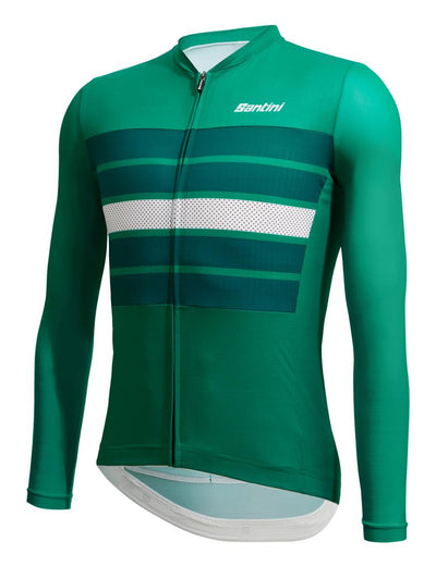 Santini SLEEK BENGAL Büyük Beden Erkek Uzun Kollu Yazlık Bisiklet Forması 3S215075ESLKBENG