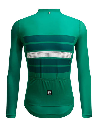 Santini SLEEK BENGAL Büyük Beden Erkek Uzun Kollu Yazlık Bisiklet Forması 3S215075ESLKBENG