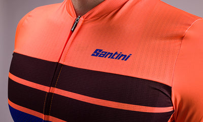 Santini SLEEK BENGAL Büyük Beden Erkek Uzun Kollu Yazlık Bisiklet Forması 3S215075ESLKBENG