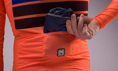 Santini SLEEK BENGAL Büyük Beden Erkek Uzun Kollu Yazlık Bisiklet Forması 3S215075ESLKBENG