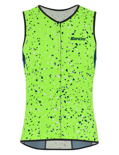 Santini Sleek Design Pietra Tri Top Triathlon Atlet 1T6300SLEEKPIET