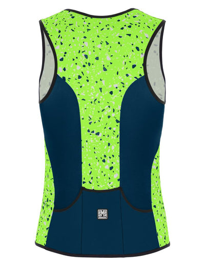 Santini Sleek Design Pietra Tri Top Triathlon Atlet 1T6300SLEEKPIET