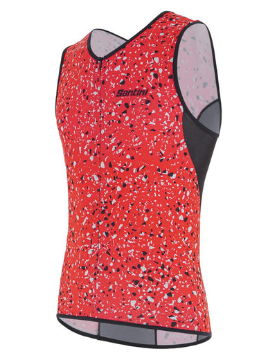 Santini Sleek Desing Pietra Tri Top Triathlon Atlet