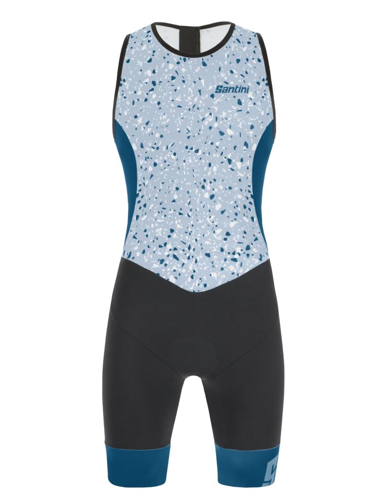 Santini SLEEK PIETRA Kolsuz Erkek Trisuit 1T778STGSLEEKPIET