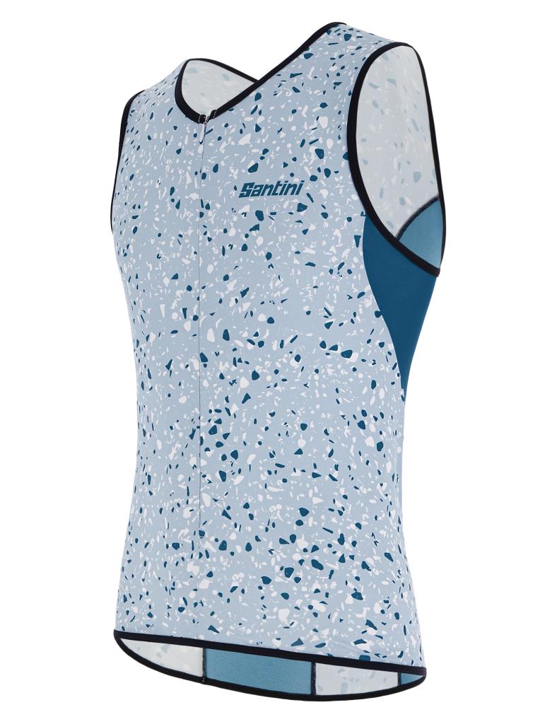 Santini Sleek Tri Top Sleveless Triathlon Atlet 1T6300SLEEKPIET
