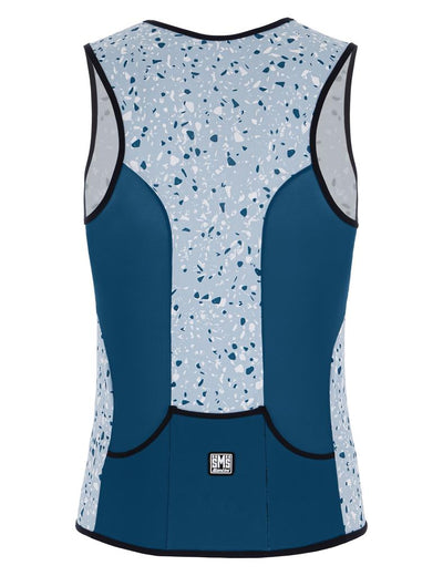 Santini Sleek Tri Top Sleveless Triathlon Atlet 1T6300SLEEKPIET