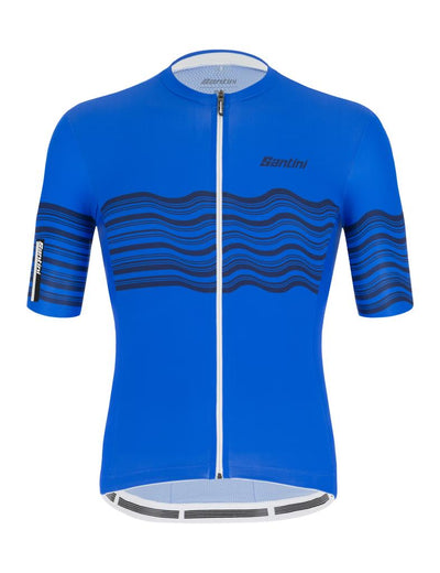 Santini Tono Profilo Unisex Cycling Jersey 2S94075TONOPROF Royal Blue