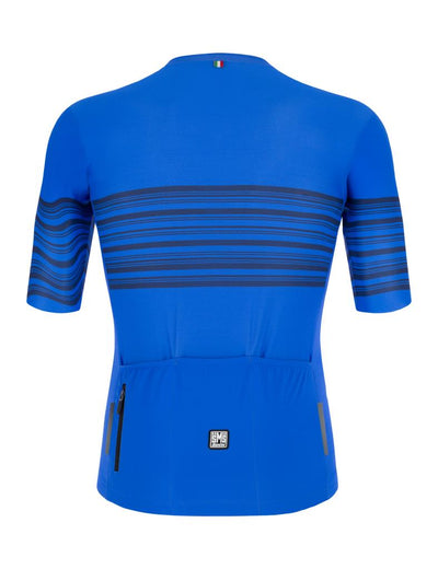 Santini Tono Profilo Unisex Cycling Jersey 2S94075TONOPROF Royal Blue