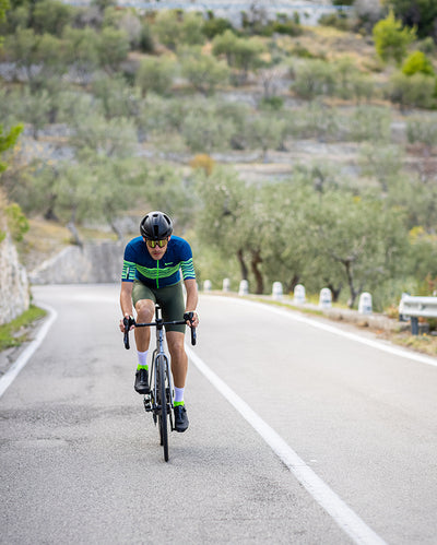 Santini Tono Profilo Unisex Cycling Jersey 2S94075TONOPROF Royal Blue