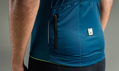 Santini Tono Profilo Unisex Cycling Jersey 2S94075TONOPROF Royal Blue