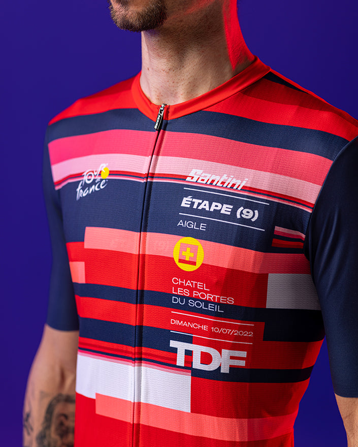 Santini Tour De France Aigle Bisiklet Forması RE94075CAIGLE2TDF