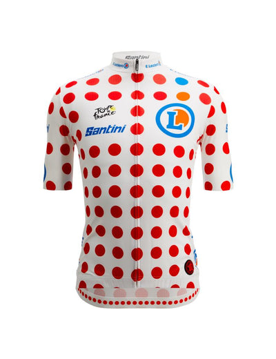 Santini Tour De France Best Climber Erkek Bisiklet Forması TF94075R22TDFKOM