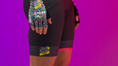 Santini Tour De France PLANCHE DES BELLES FILLES Özel Seri Kadın Askılı Bisiklet Taytı RE1065GILFILLETDFF