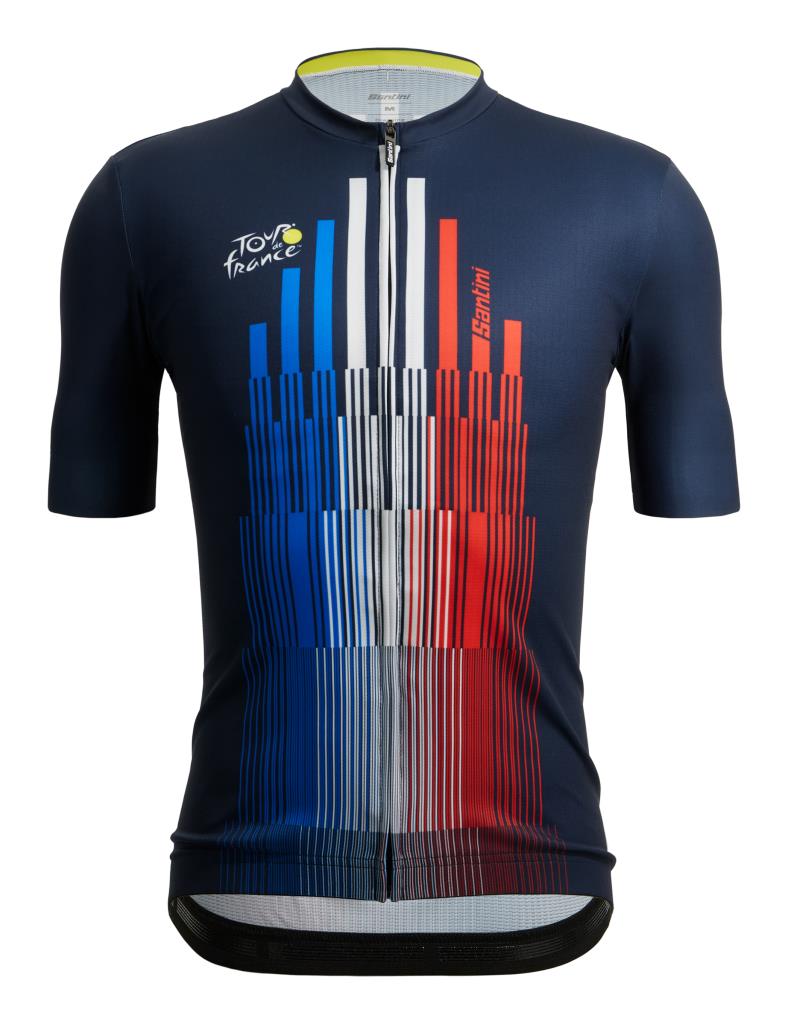 Мужская велосипедная майка Santini Tour De France Trionfo RE94075CTRION2TDF