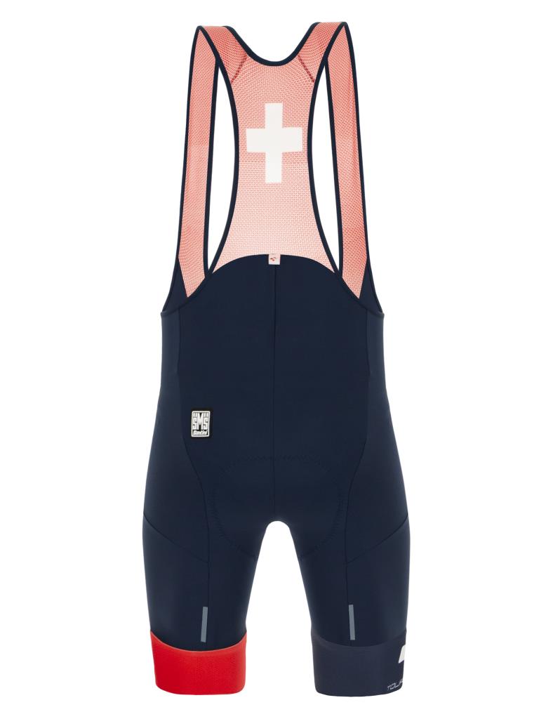 Santini Tour de Suisse Askılı Takım Taytı Karma Kite Git Pad RE1075GITCLIMB