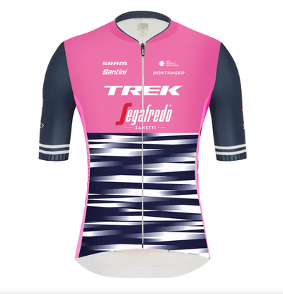 Женская велосипедная майка с коротким рукавом Santini Trek Segafredo, средняя RE942L75C20TW