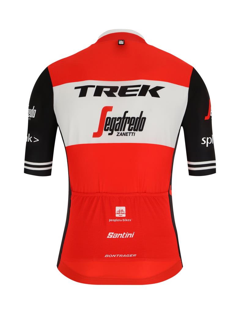 Santini Trek Segafredo Pro Team Jersey Tour De France Erkek Forma RE94475C19TS