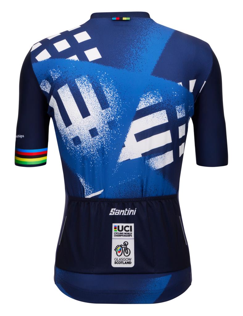 Santini UCI Cycling World Championships Grid Kadın Bisiklet Forması RE94075CCITY3WCG