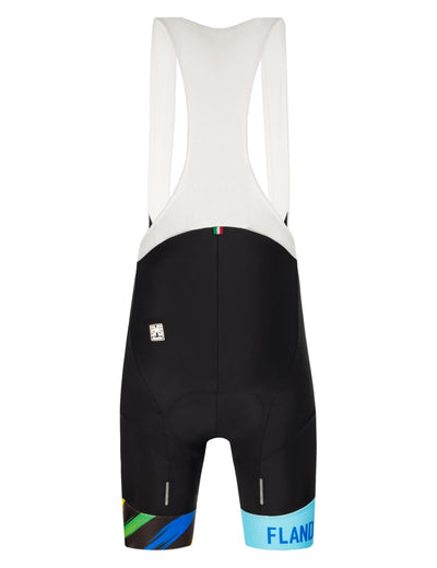 Santini UCI Flanders Karma Sassi Kadın Askılı Bisiklet Taytı EC1065GILSPLA