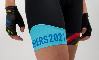 Santini UCI Flanders Karma Sassi Kadın Askılı Bisiklet Taytı EC1065GILSPLA