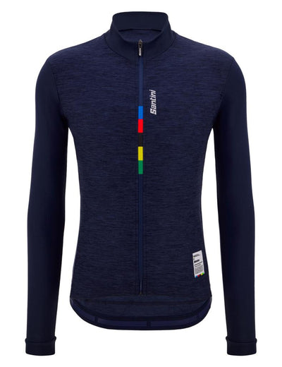 Santini UCI Official PURE Büyük Beden Erkek Uzun Kollu Bisiklet Forması RE216075SPUREUCI