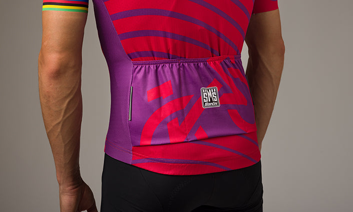 Santini UCI Road World Championships Wollongong Erkek Bisiklet Forması EC94075CKEVOWL1