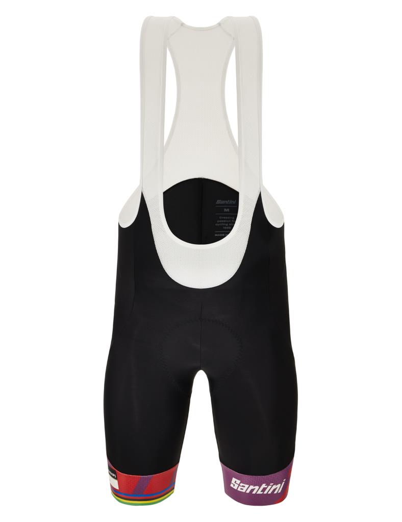 Santini UCI Wollongong Askılı Kadın Bisiklet Taytı EC1075GITR1WL22