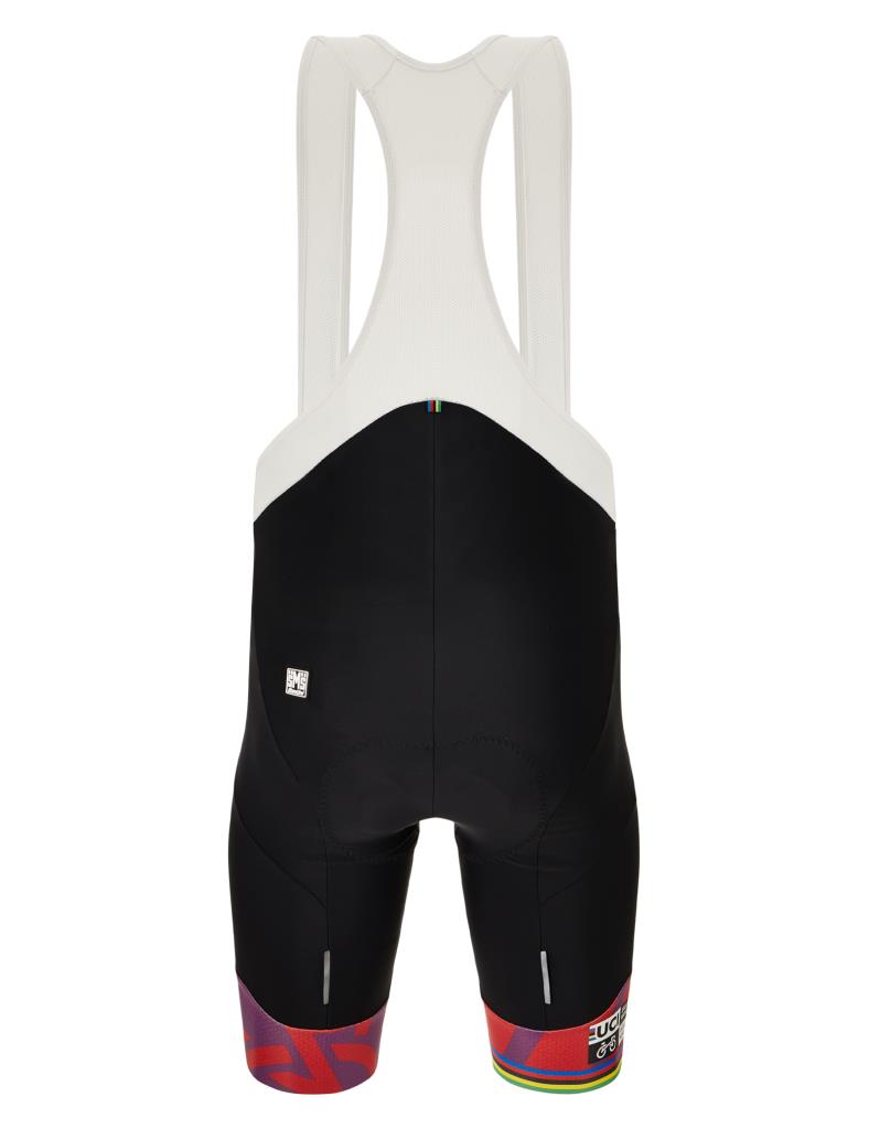 Santini UCI Wollongong Askılı Kadın Bisiklet Taytı EC1075GITR1WL22