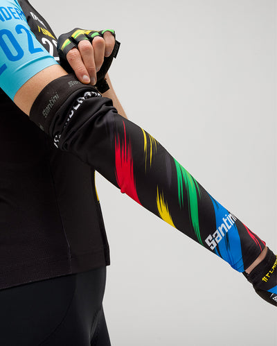 Santini UCI World Championships Flanders Thermofleece Kışlık Kolluk EC680CLSPLA