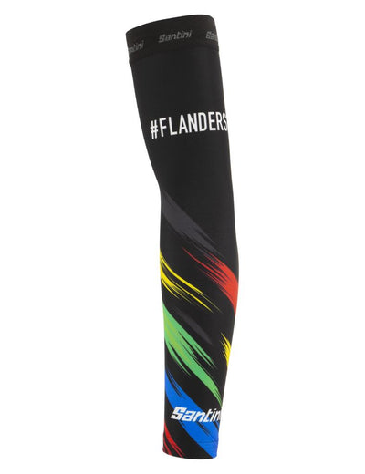 Santini UCI World Championships Flanders Thermofleece Kışlık Kolluk EC680CLSPLA
