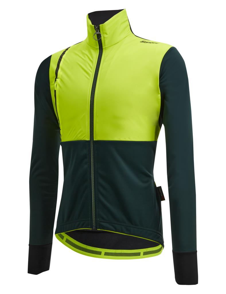Santini VEGA ABSOLUTE Polartec Erkek Kışlık Bisiklet Ceketi 3W50775ABSOLVEGA