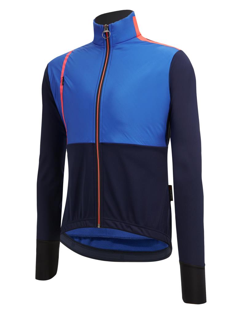 Santini VEGA ABSOLUTE Polartec Erkek Rüzgarlık Ceket 3W50775VEGAABST