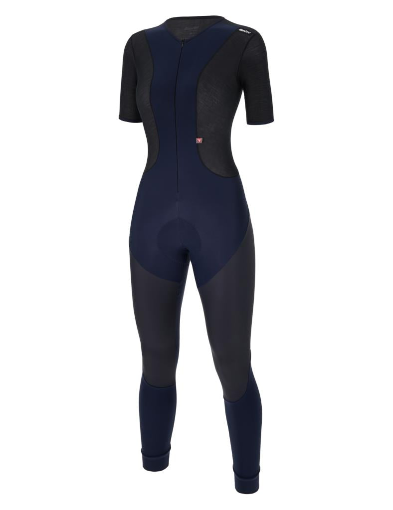 Santini VEGA DRY Kısa Kollu Kışlık Kadın Su Geçirmez Bisiklet Taytı 3W1182C3WVEGADRY