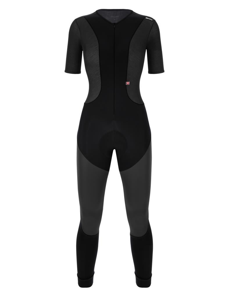 Santini VEGA DRY Kısa Kollu Kışlık Kadın Su Geçirmez Bisiklet Taytı 3W1182C3WVEGADRY