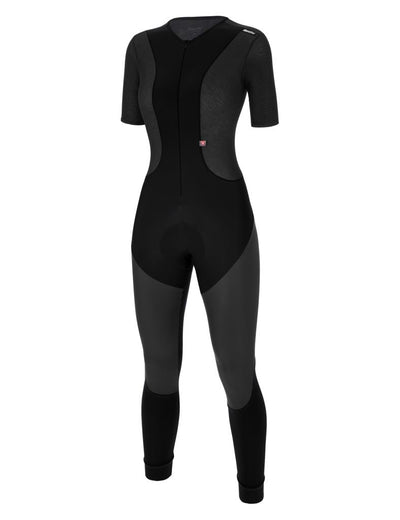 Santini VEGA DRY Kısa Kollu Kışlık Kadın Su Geçirmez Bisiklet Taytı 3W1182C3WVEGADRY