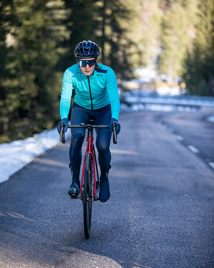 Santini VEGA MULTI Weather Polartec Unisex Kışlık Bisiklet Ceketi 2W51775VEGAMULT