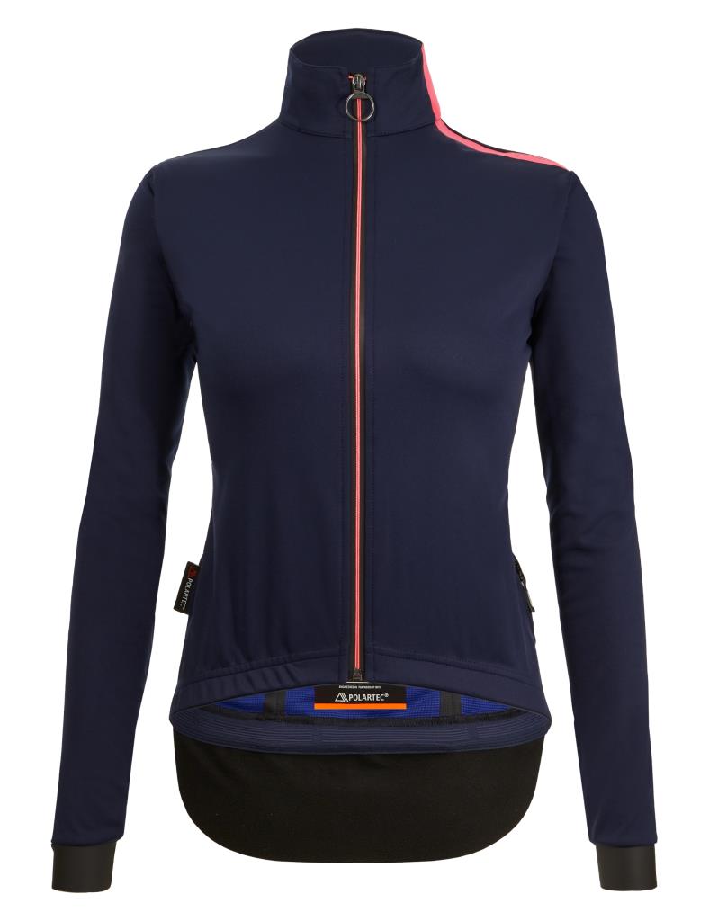 Santini VEGA MULTI With Hood Polartec Kadın Kışlık Bisiklet Ceketi 3W508L75VEGAMULT