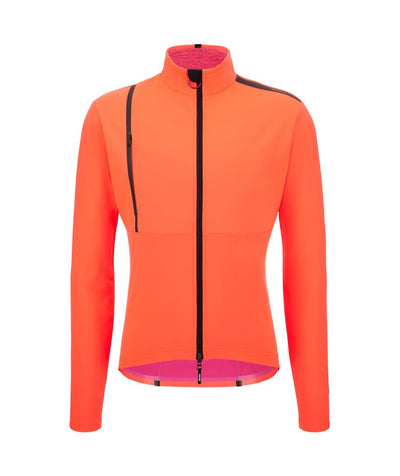 Santini VEGA+ Polartec Çok Büyük Beden Erkek Bisiklet Ceketi 5W50775VEGA