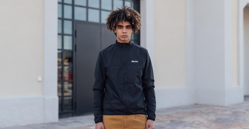 Santini VENTUS Windproof Pocket Katlanabilir Erkek Rüzgarlık Ceket 4M33375VENTU