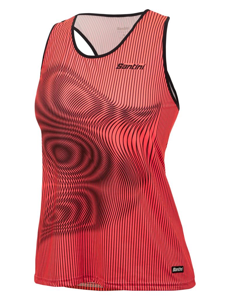 Santini VORTEX Kadın Büyük Beden Spor Üst 3S63GLLVRTX