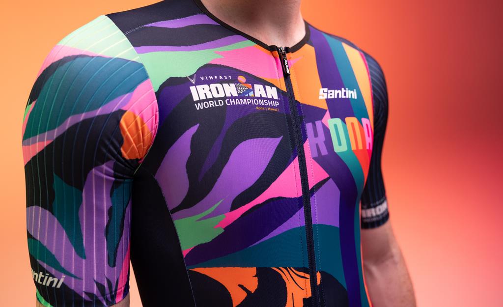 Santini X Ironman Kona Unisex Triathlon Bisiklet Forması 3I94075CKONA