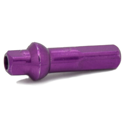 Sapim Polyax Alu Square Double Secure Lock Jant Teli Başlığı 16mm Mor