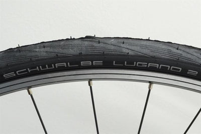 Покрышка для шоссейного велосипеда Schwalbe Lugano II 700x25 складная 