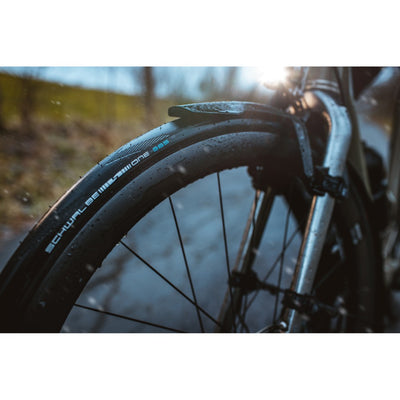 Schwalbe One 365 Folding 700x32 Performance Dış Lastik | Addix 4-Season | Race Guard - E-25 - 32-622 | Black+BlackReflex