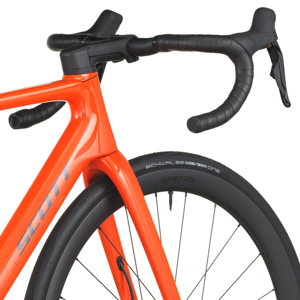Scott Addict RC 30 Karbon Yol Bisikleti Flame Orange 2026