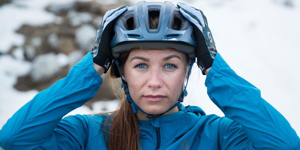 Scott Vivo Plus Bisiklet Kaskı Fire Orange Large 59-61