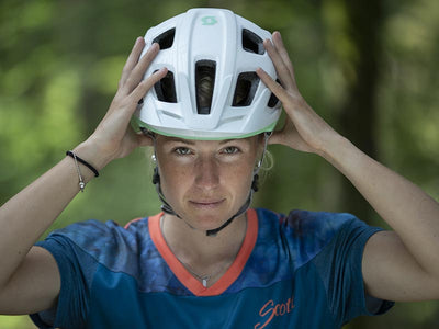 Scott Vivo Plus Bisiklet Kaskı Fire Orange Large 59-61