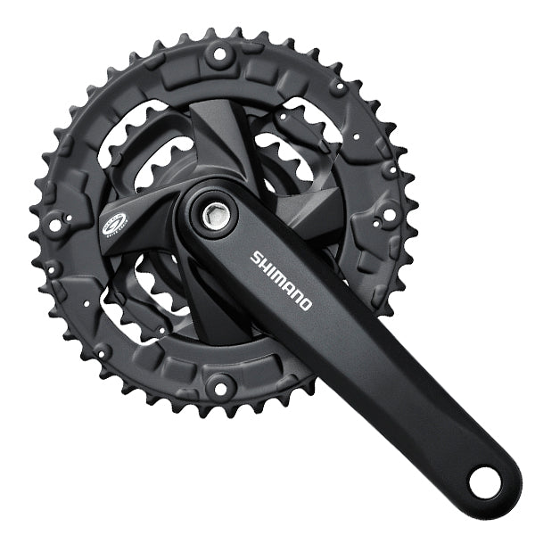 Shimano Crankset 9-Speed ​​Black FC-M371 44x32x22T 175mm